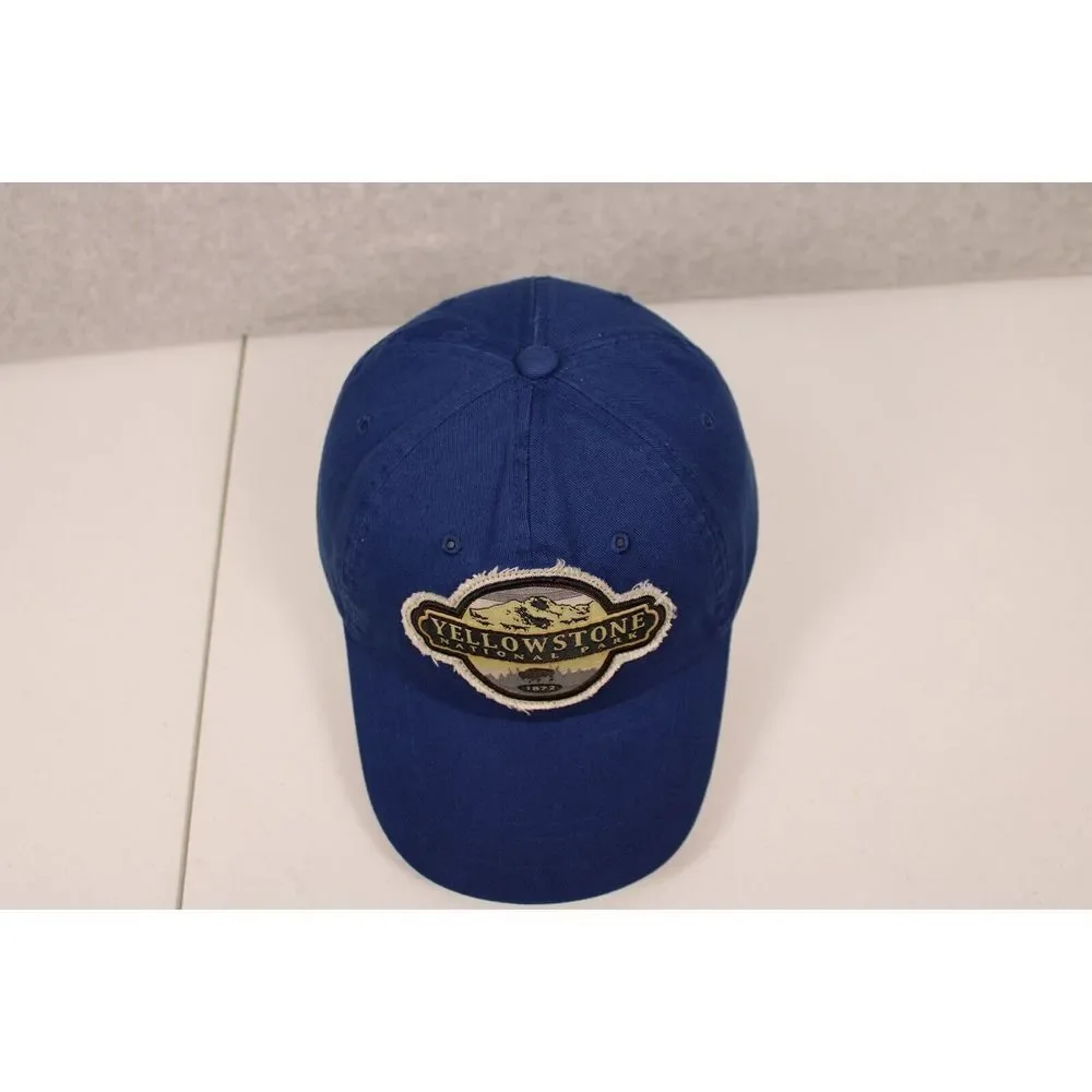 Yellowstone National Park Baseball Cap Men Blue Strapback Impact Merchandise Hat